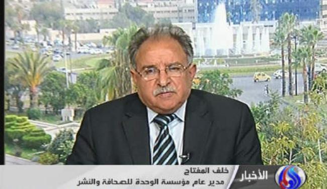 صحفي : سوريا تخوض حربا كونية للدفاع عن الامة