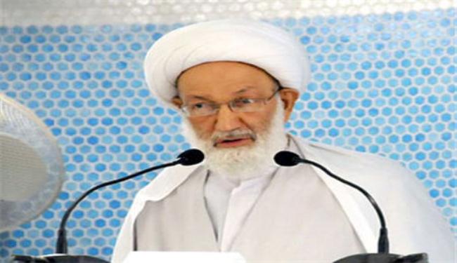 آية الله قاسم يدين حملات المنامة القمعية ضد الشعب والعلماء
