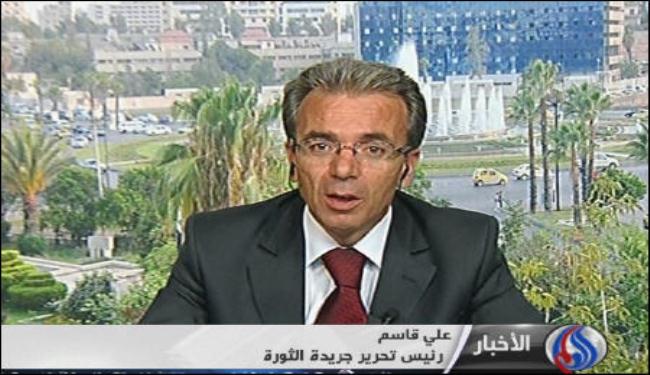 صحفي سوري: نيران الارهاب ستحرق الاصابع التي اشعلتها بسوريا
