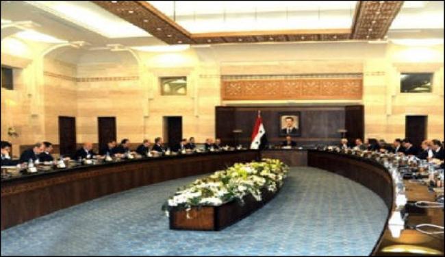 مجلس الوزراء السوري يعقد اجتماعاً استثنائياً برئاسة 