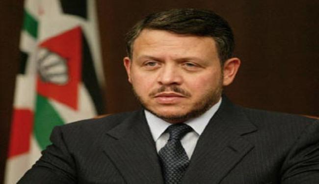 ملك الاردن يدعو الى حل سياسي للأزمة السورية