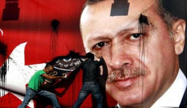 ردود غاضبة على تصريح اردوغان بان امن تركيا يبدا من دمشق