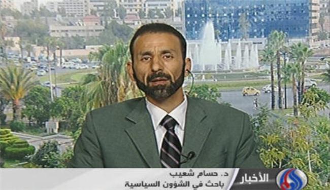 باحث سوري : الازمة في سوريا سببها صراعات اقليمية لاداخلية