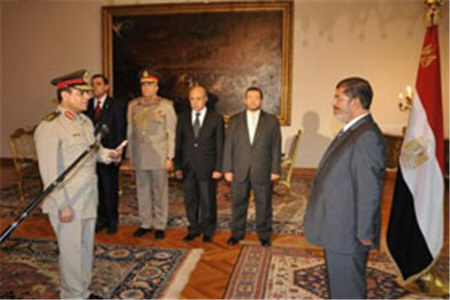 رئیس جدید ستاد ارتش مصر ضدآمریکا است