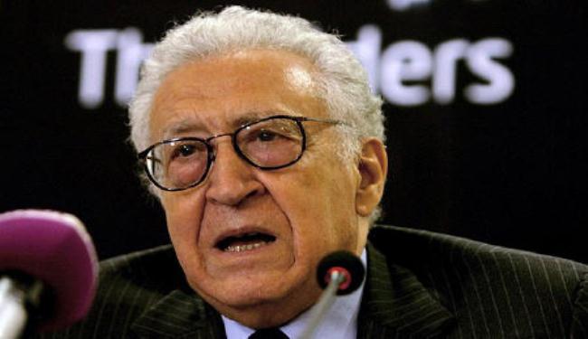 الإبراهيمي: لست واثقا من النجاح بإنهاء الازمة في سوريا