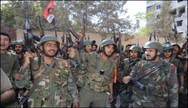 الجيش السوري يقتل عشرات المسلحين بينهم عرب واجانب