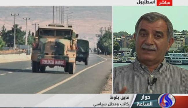 محلل سياسي: تركيا تعتبر نفسها خط المواجهة مع سوريا