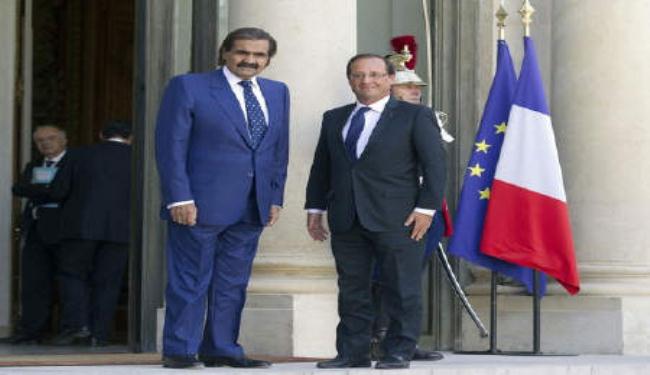 قطر تستثمر في الموقف الفرنسي وترد على مرسي