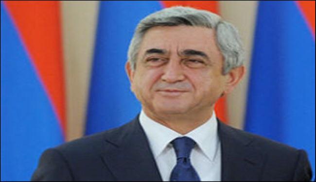 رئيس جمهورية أرمينيا يشارك في قمة طهران