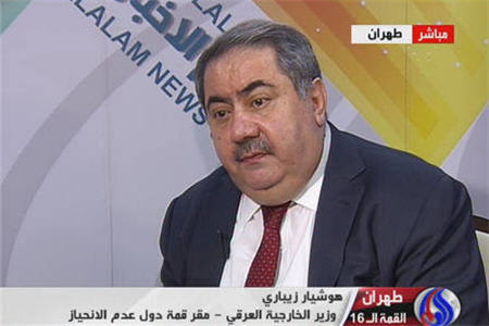 عراق از راه حل سياسي درسوريه حمايت مي كند
