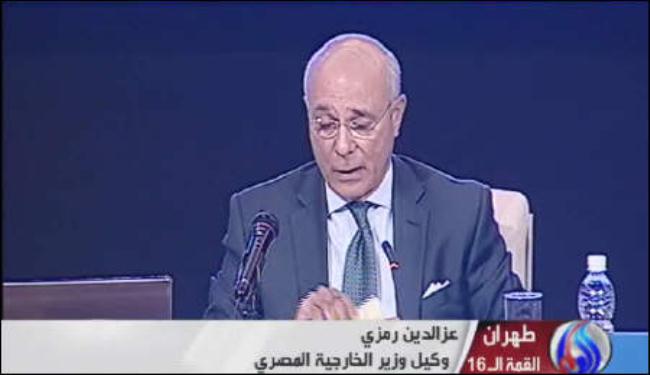 مسؤول مصري يؤكد على اولويات حركة عدم الانحياز بتحقيق السلام