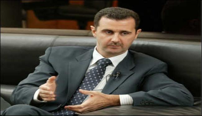 الاسد: سوريا تخوض حربا اقليمية وعالمية بات حسمها قريبا  
