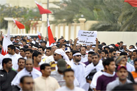  معترضان بحريني امروز تحصن مي كنند