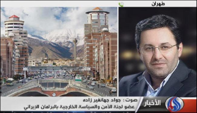 نائب ايراني: مبادرة ايران ضد التدخل ومع الحوار السوري