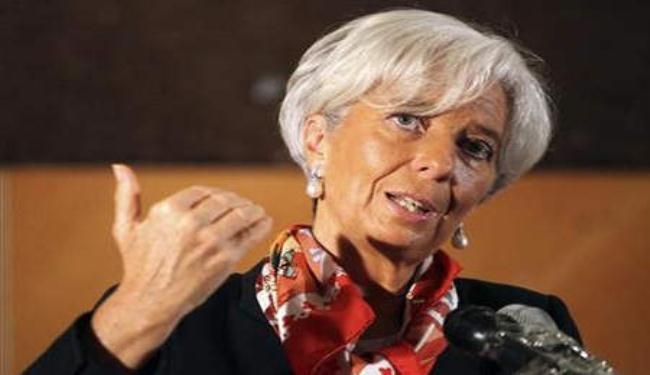 لاجارد: صندوق النقد مهتم بدور في خطة سندات المركزي الأوروبي