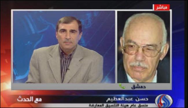 معارض سوري يرحب باجتماع اللجنة الرباعية في القاهرة