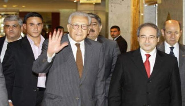 الابراهيمي يؤكد على ضرورة وقف النزيف في سوريا