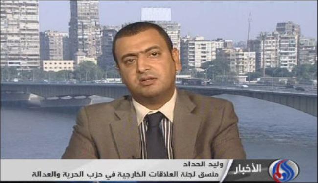 الحرية والعدالة يطالب واشنطن باتخاذ اجراءات لتهدئة المسلمين