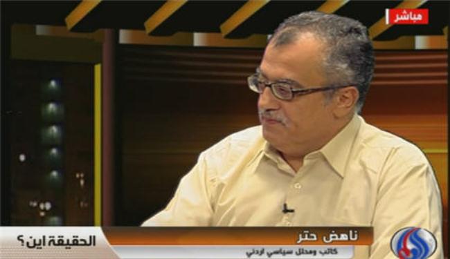 محلل سياسي أردني : أميركا والسعودية تستخدمان الارهابيين كأدوات لمحاربة سوريا