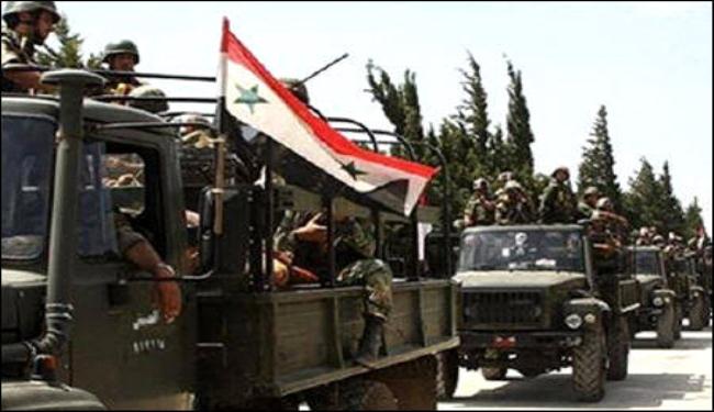 الجيش ينظف حي الحجر الأسود بريف دمشق من المسلحين