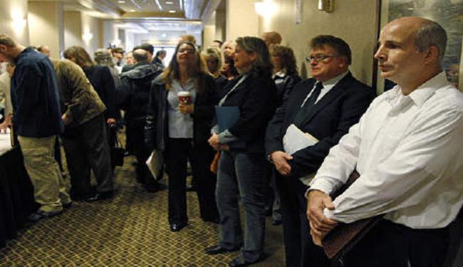 معدلات البطالة ترتفع في 26 ولاية اميركية الشهر الماضي