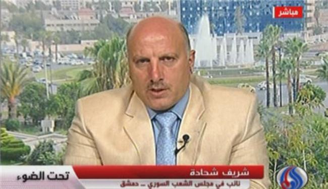 نائب سوري: الاسد كشف الاوراق ما تقوم به ثالوث الازمة