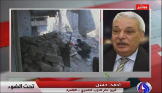 سياسي مصري: تركيا هي المسؤول عن توصيل السلاح الى سوريا