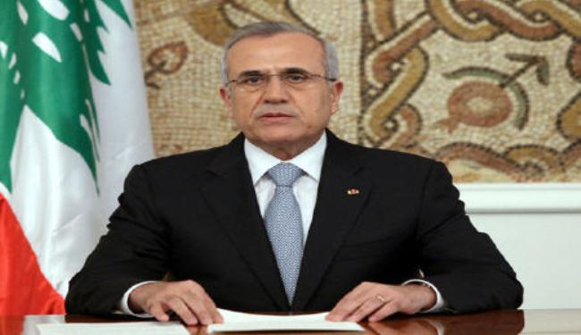 سليمان: ضرورة ضبط الحدود وعدم جعل لبنان منطلقا لتهريب السلاح