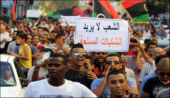 بنغازي: تظاهرات غاضبة لطرد الميليشيات