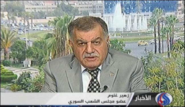 نائب سوري يدعو لرفع دعاوى ضد الدول الداعمة للارهاب