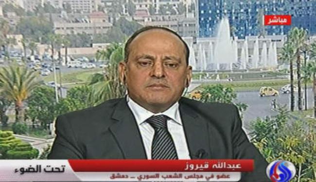 برلماني سوري: الازمة في سوريا تقترب من نهايتها