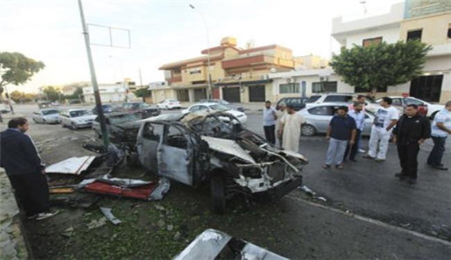 سقوط جرحى في انفجار بمدينة بنغازي الليبية