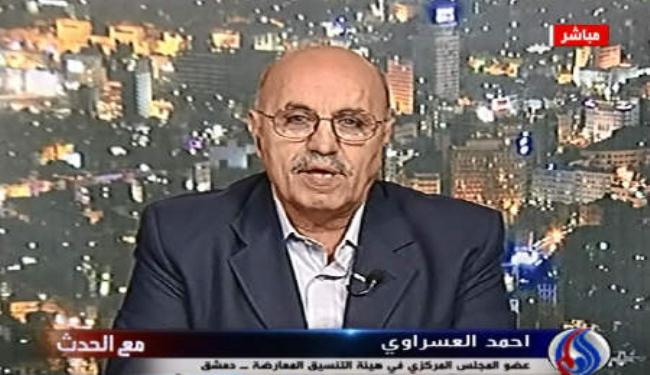 معارض سوري: الخارج تهمه مصالحه الخاصة لامصلحة الشعب السوري