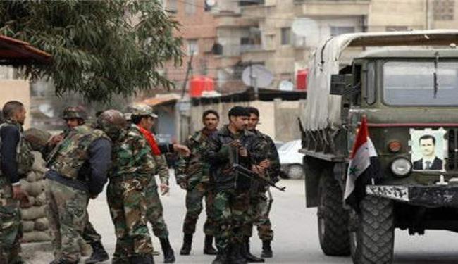 الجيش السوري يعتقل مسلحين من جنسيات عربية بدمشق