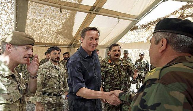 بريطانيا تواصل سحب قواتها من افغانستان