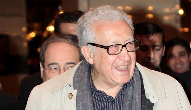 الابراهيمي يصل دمشق بحثا عن حل للازمة السورية