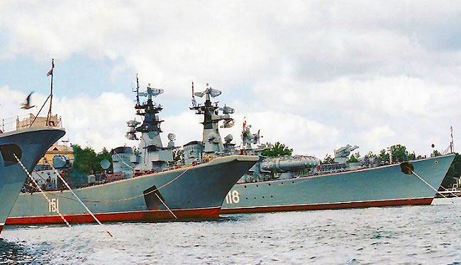 البحرية الروسية تجري تدريبات قرب سواحل سوريا