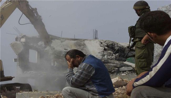 تخریب منازل صدها فلسطینی در قدس
