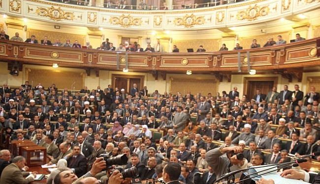 مجلس مصر پيش نويس قانون انتخابات را تاييد كرد