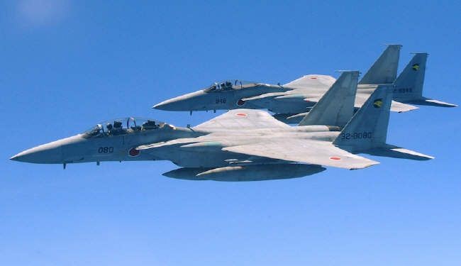الصين ترسل طائرتين للتصدي لمقاتلات يابانية