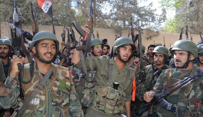 الجيش السوري يهاجم المسلحين بريف دمشق