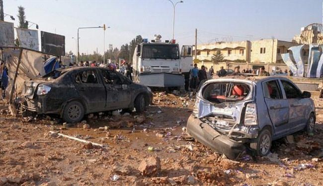 مقتل وجرح 52 شخصاً بانفجارین متزامنين بإدلب