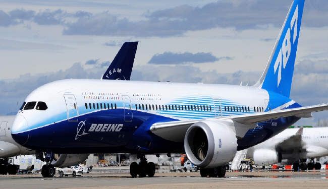 توقيف طائرات بوينغ 787 المسجلة في اميركا