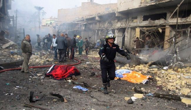 التظاهرات والتفجيرات في العراق مرتبطة بالخارج