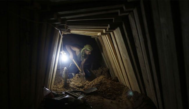 شهادت 230 فلسطيني در تونلهاي بين غزه و مصر