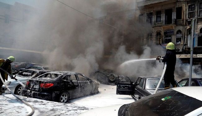 استشهاد عدد من السوريين في تفجير في حماة