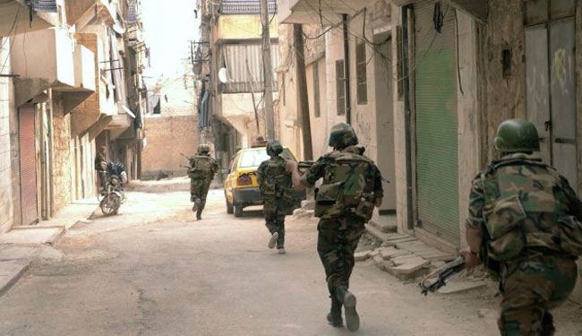 الجيش السوري يوقع العديد من القتلى من المسلحين