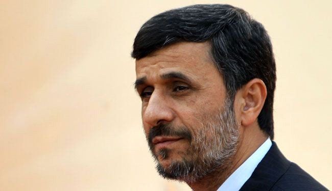 احمدي نجاد: الغارة على سوريا سببها ضعف الصهاينة
