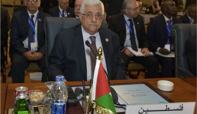 عباس يدعو لدعم الفلسطينيين ليتجاوزوا الازمة المالية
