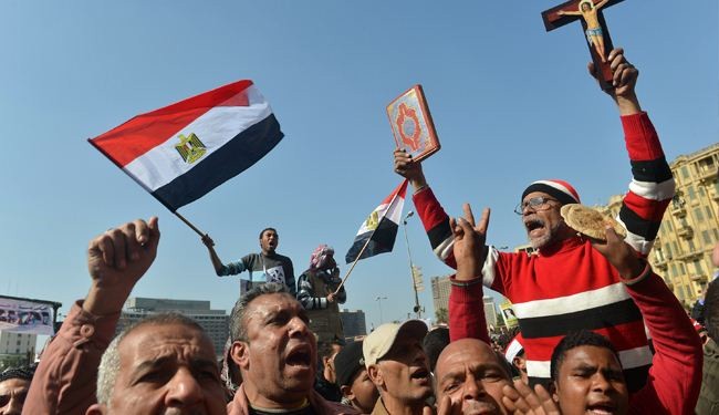 المصريون يتظاهرون في جمعة الكرامة